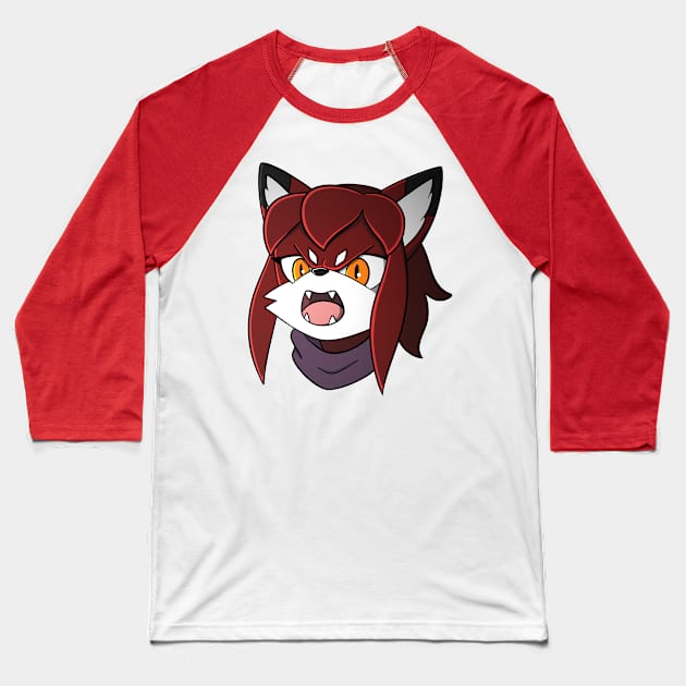 Why Didn’t You Come Back Baseball T-Shirt by Firestorm Fox